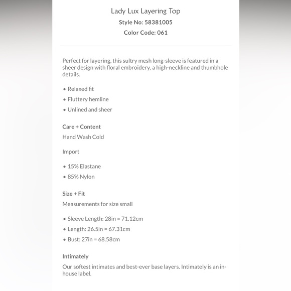 Free People Teal Blue Floral Sheer Long Sleeve Top - Picture 5 of 7